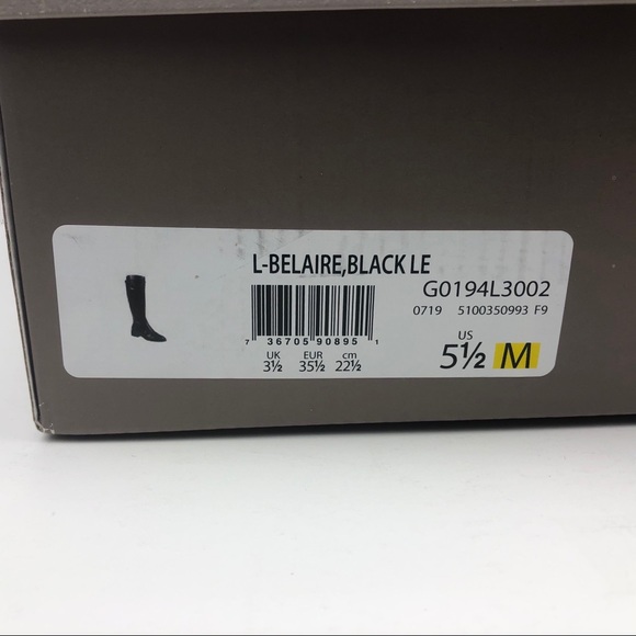 FrancoSarto Belaire Black Riding Boots. 5 1/2. - Picture 8 of 9